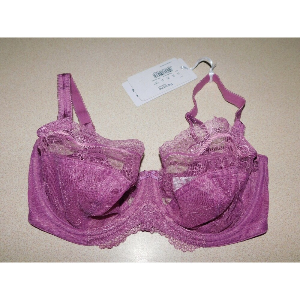 Panache Super Bra Womens Underwire Purple Style Elsa 6691 Size 30E    NEW